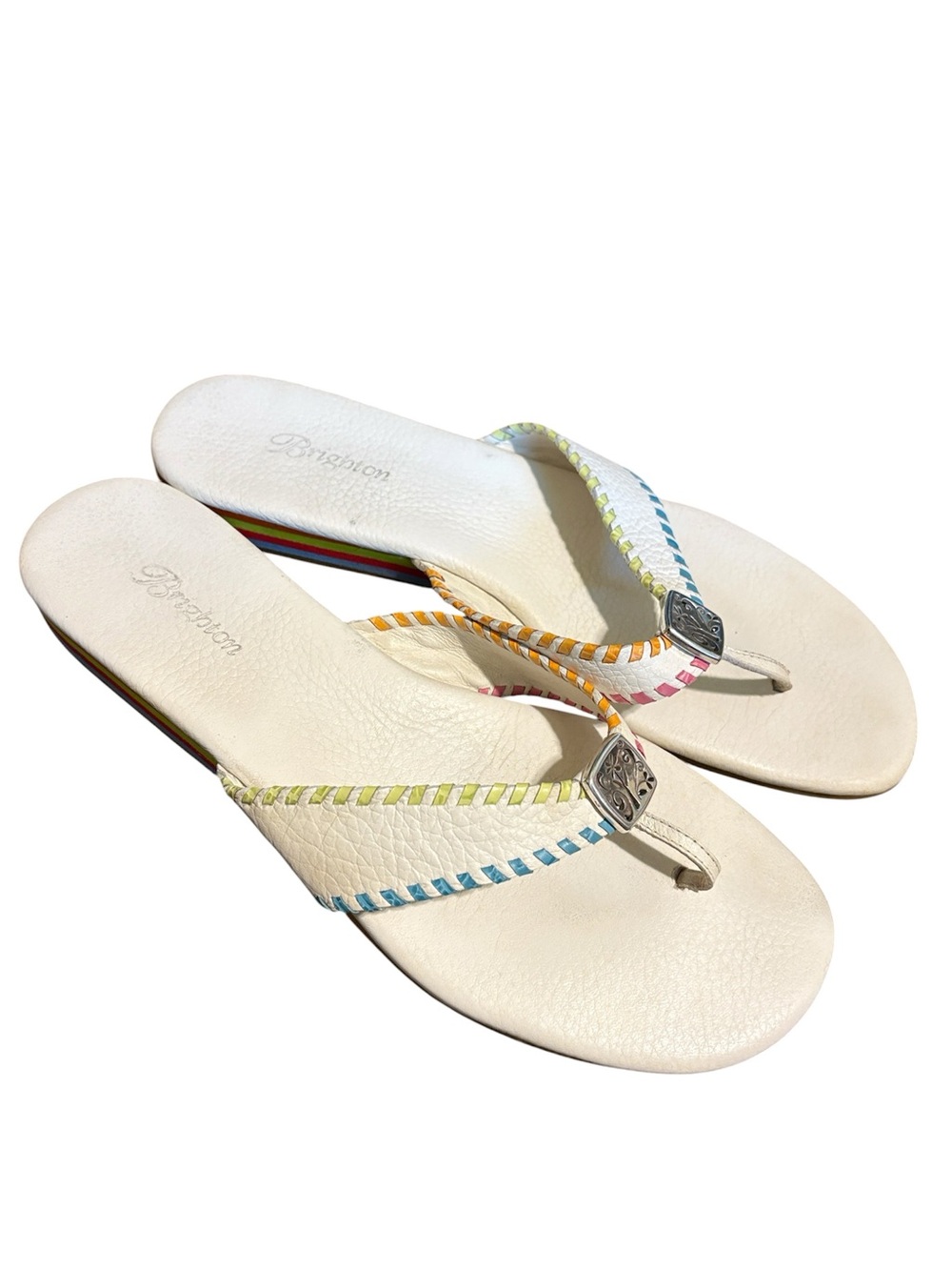 Brighton White Sandals